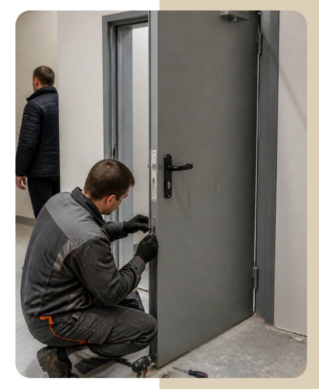 Ремонт противопожарной двери в Сатке по цене 6724 р. | ДвериЛегко-Стк