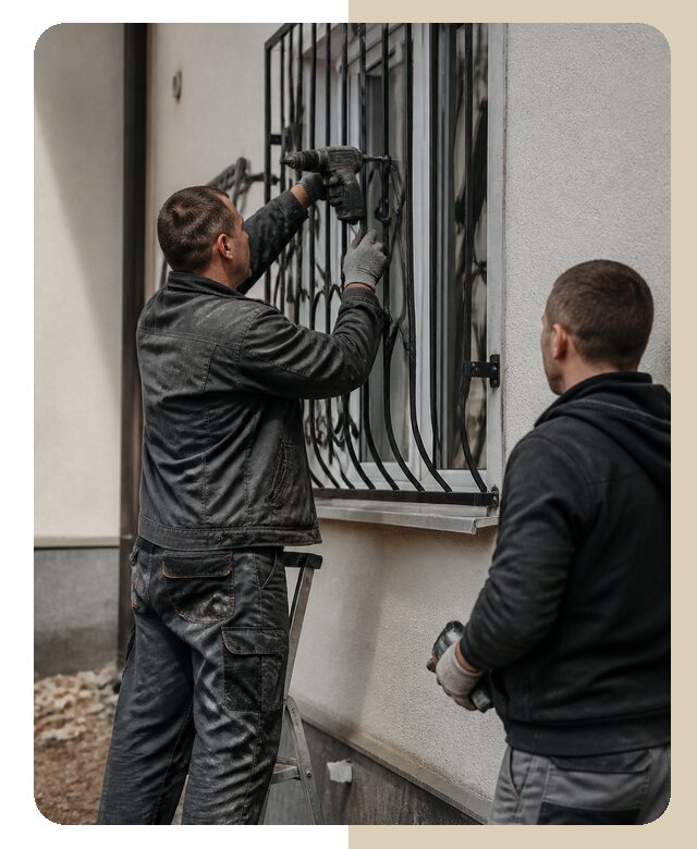 Установка наружных решеток в Сатке от 5069 р. | ДвериЛегко-Стк